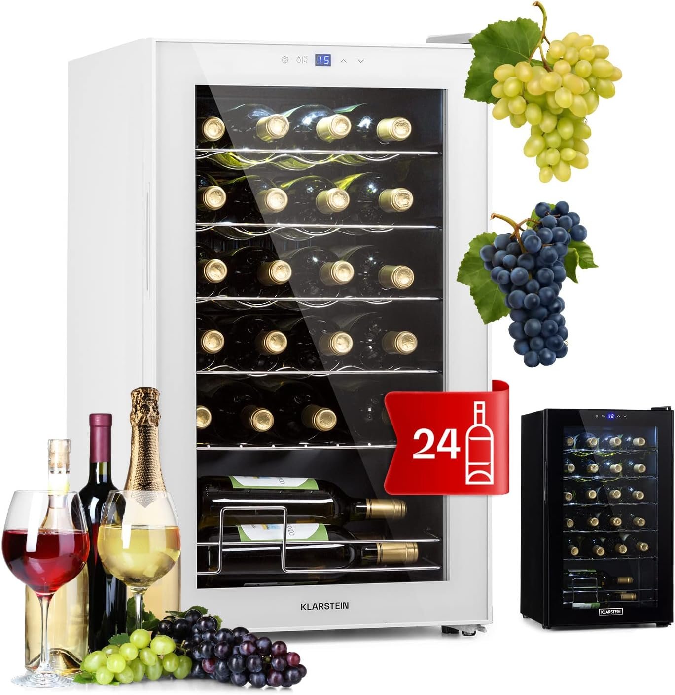 Vinoteca Klarstein pequeña 16 botellas en Ofertas 2025