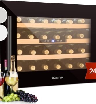Klarstein Vinoteca, Nevera para Vinos con 1 Zona Refrigeración,