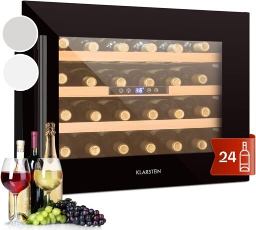 Klarstein Vinoteca, Nevera para Vinos con 1 Zona Refrigeración,