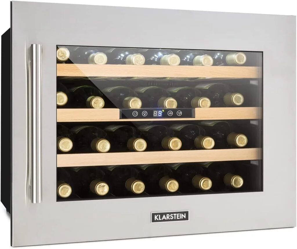 Klarstein Vinoteca para Vinos de 57L - Mejores Vinotecas o Nevera de Vinos España