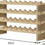 Soges furniture Botellero estantería de Vino