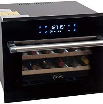 Comprar Vinoteca Cavevinum CV-24-CE Vinoteca Encastrable cocinas, Acero, Negro