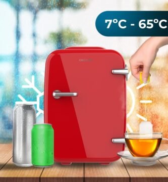 Cecotec Mini Nevera Bolero MiniCooling 4L Habana Red