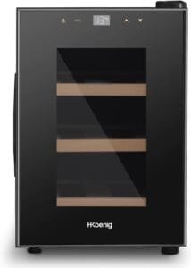 Comprar-Vinoteca-baratas-H.Koenig-Vinoteca-6-Botellas-AGE6-17L-Profesional-Acero-Inoxidable-Refrigerante-Termoeléctrica